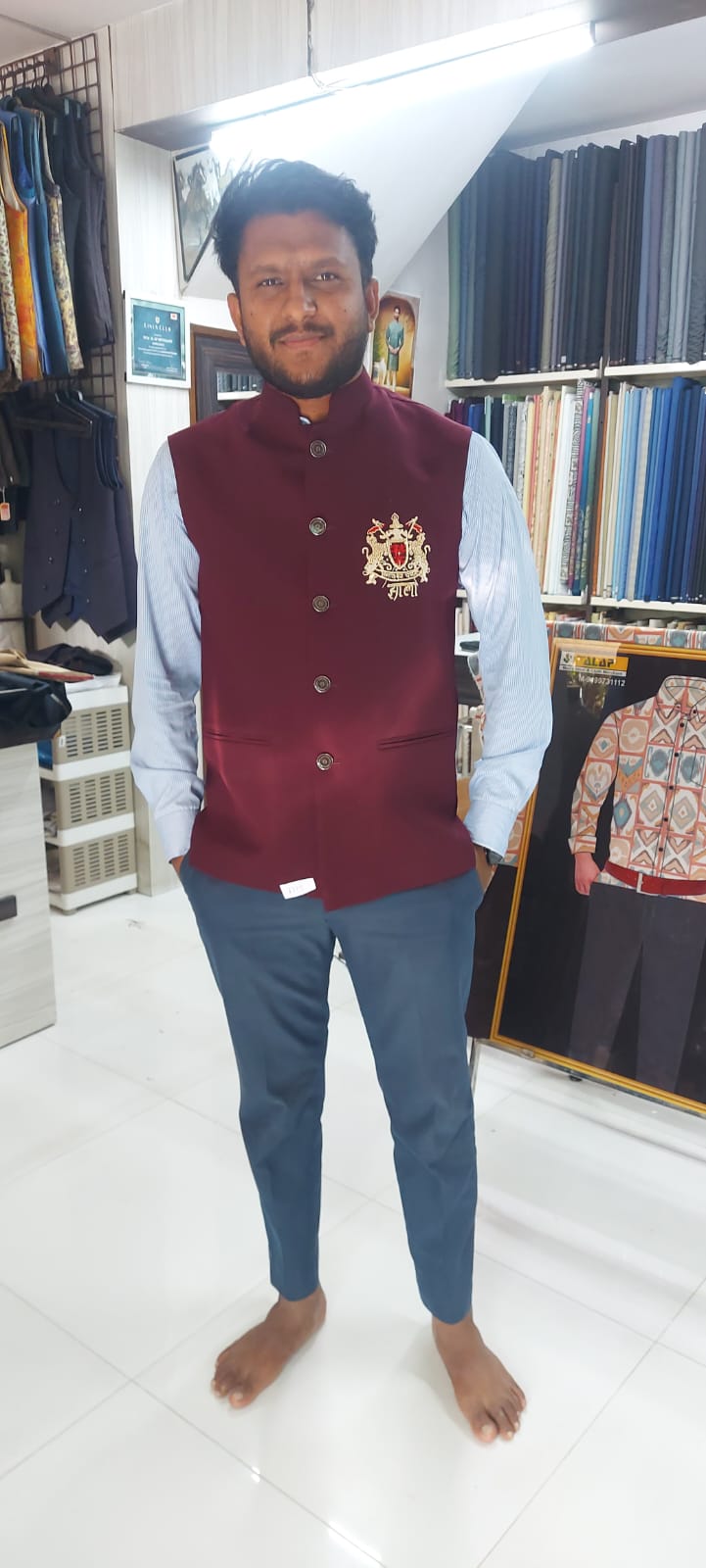 Formal Trousers Customer – New Alap Ahmedabad